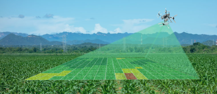 Yield Monitoring mit Drohnen